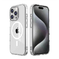 USP Apple iPhone 16 Pro Max (6.9") Clear Rock Shockproof Case with MagSafe - Ultra-thin, Lightweight, Non-slip, Crystal Clear, 10 Years Warranty - Image 2