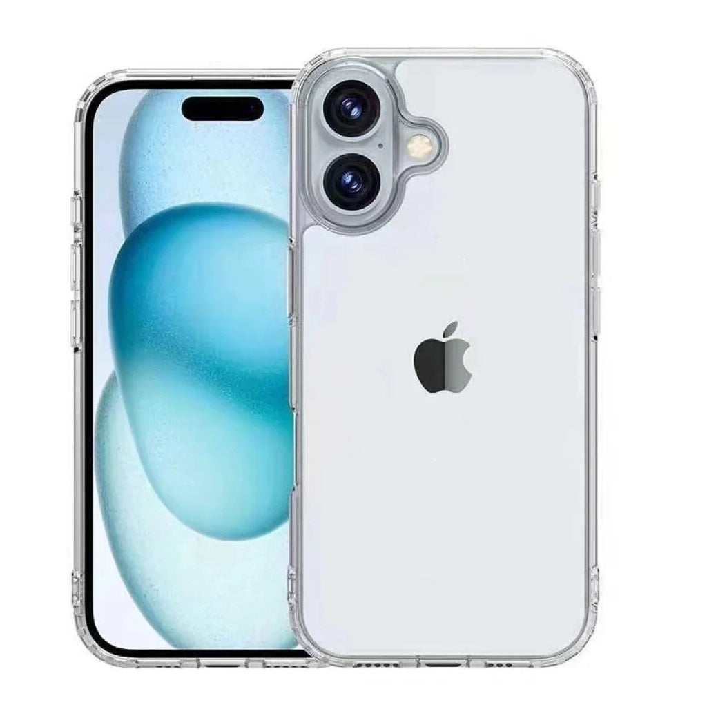 USP Apple iPhone 16 (6.1") Clear Rock Shockproof Case -  Ultra-thin, Lightweight, Non-slip, Crystal Clear,Strong & Durable,  5 Years Warranty - Image 2