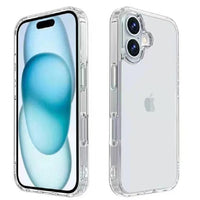 USP Apple iPhone 16 Plus (6.7") Clear Rock Shockproof Case -  Ultra-thin, Lightweight, Non-slip, Crystal Clear,Strong & Durable,10 Years Warranty - Image 2