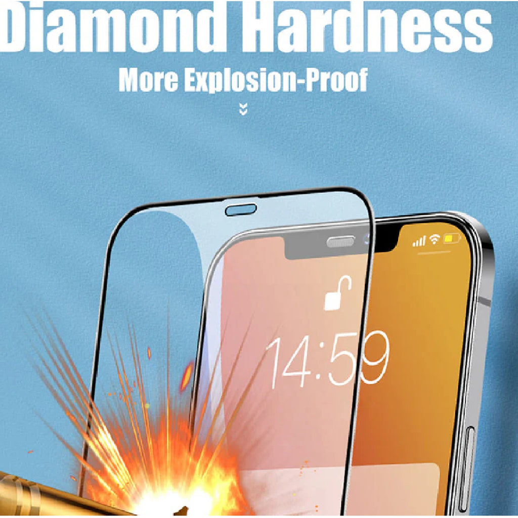 USP Apple iPhone 16 Pro Max (6.9") Tempered Glass Screen Protector - Full Coverage, 9H Hardness, Bubble-free, Anti-fingerprint, 3 Years Waranty - Image 3