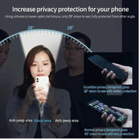 USP Apple iPhone 17 Pro / iPhone 17 / iPhone 16 Pro (6.3") Privacy Screen Protector - Privacy Protection, Scratch Resistant,5 Years Warranty - Image 3