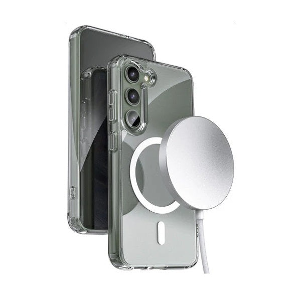 USP Apple iPhone 17e /  iPhone 16e (6.1") Clear Case with MagSafe - Built-in magnets, Scratch Resistant, Crystal Clear,Shockproof, 5 Years Warranty - Image 3
