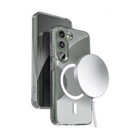 USP Apple iPhone 17e /  iPhone 16e (6.1") Clear Case with MagSafe - Built-in magnets, Scratch Resistant, Crystal Clear,Shockproof, 5 Years Warranty - Image 3