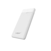 USP 10K mAh Power Bank White - 20W Fast Charge, 1x USB-C, 1x USB-A, Built-in Electricity Indicator Light, Fire-Resistant, 2 Years Warranty - Image 2