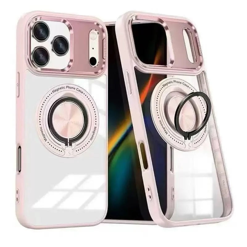 USP Apple iPhone 17 Pro Max (6.9") MagSafe Case with Ring Holder Pink - Silicone Bumper,Drop Resistance, Scratch Protection, 5 Years Warranty - Image 5