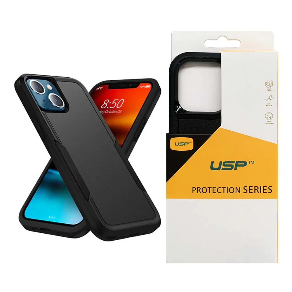 USP Rugged Apple iPhone Air (6.5") Armor Light Case Black - No-Slip, Sleek, Drop-Protection, Strong & Durable, 5 Years Warranty - Image 5