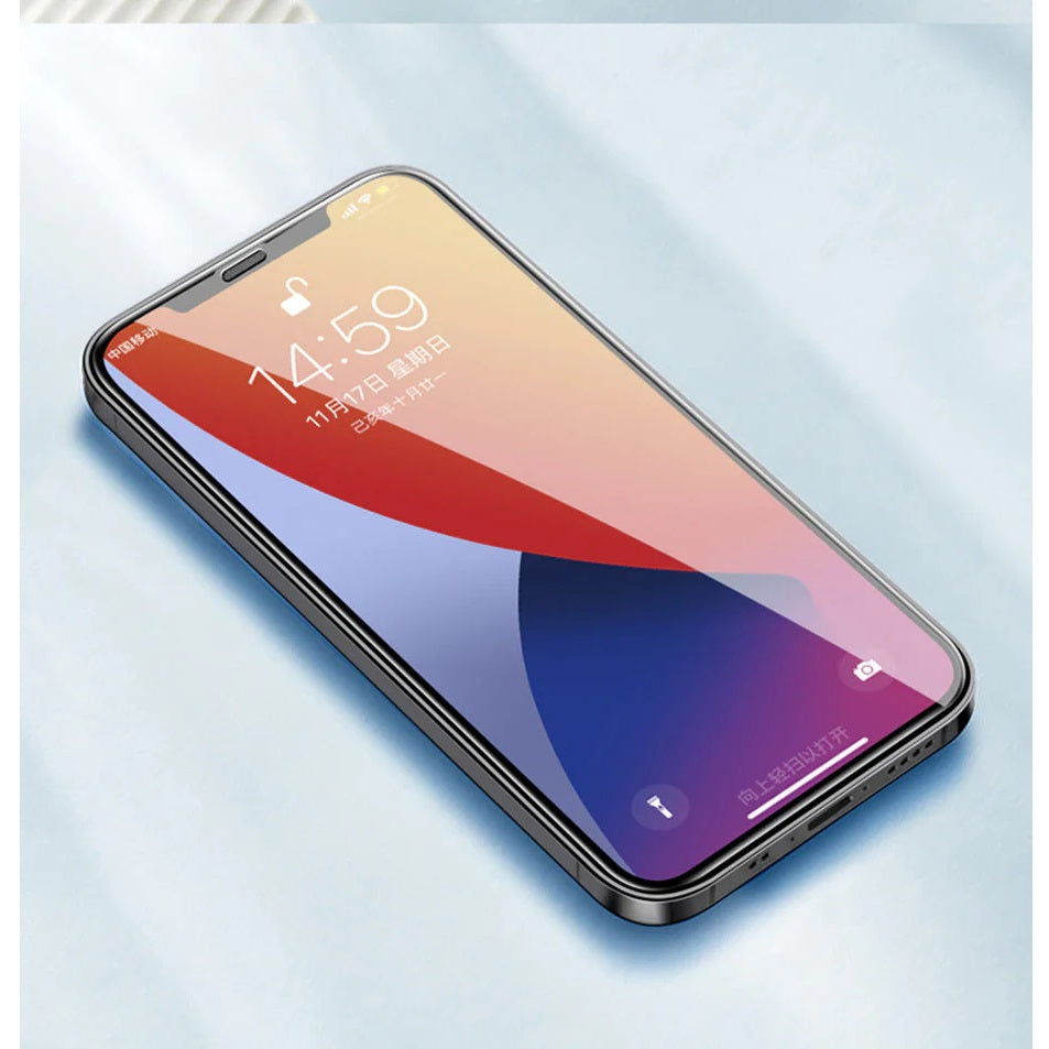 USP Apple iPhone 17 Pro / iPhone 17 / iPhone 16 Pro (6.3") Tempered Glass Screen Protector - Full Coverage,Crystal Clear,Smooth Touch,5 Years Warranty - Image 2