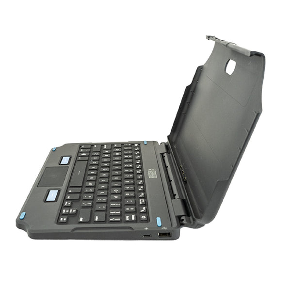 Generic Samsung Galaxy Tab Active4 Pro/ Active Pro (10.1") Back Lit 2-In-1 Attachable Keyboard - Black (7160-1869-00),76 Key,USB-C Port Charges Tablet