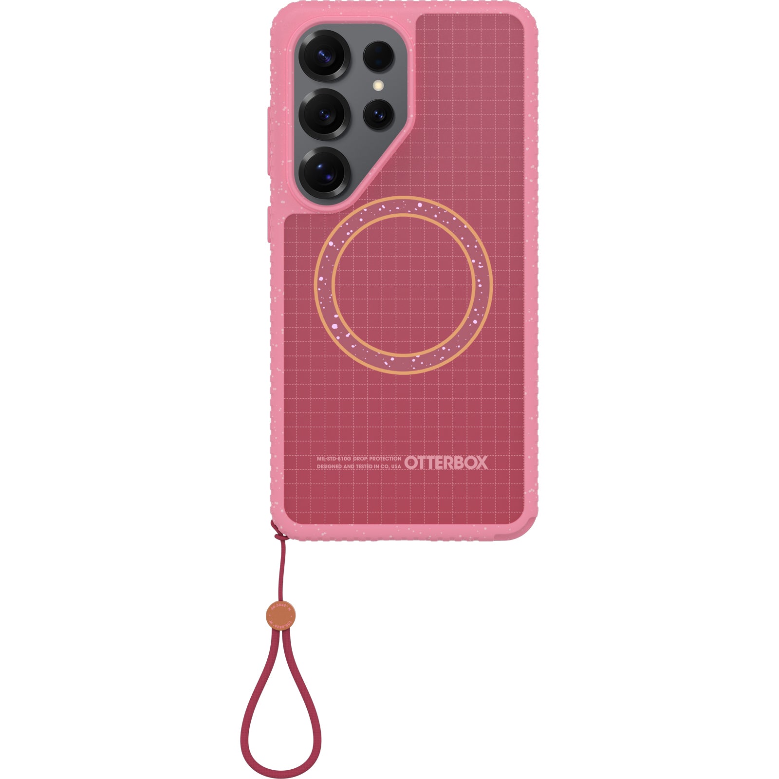 OtterBox Sole Samsung Galaxy  S26 Ultra 5G (6.9") Case Xtra Hot (Pink) - (77-000060), DROP+ 5X Military Standard, Raised Edges, 7 Years Warranty - Image 4