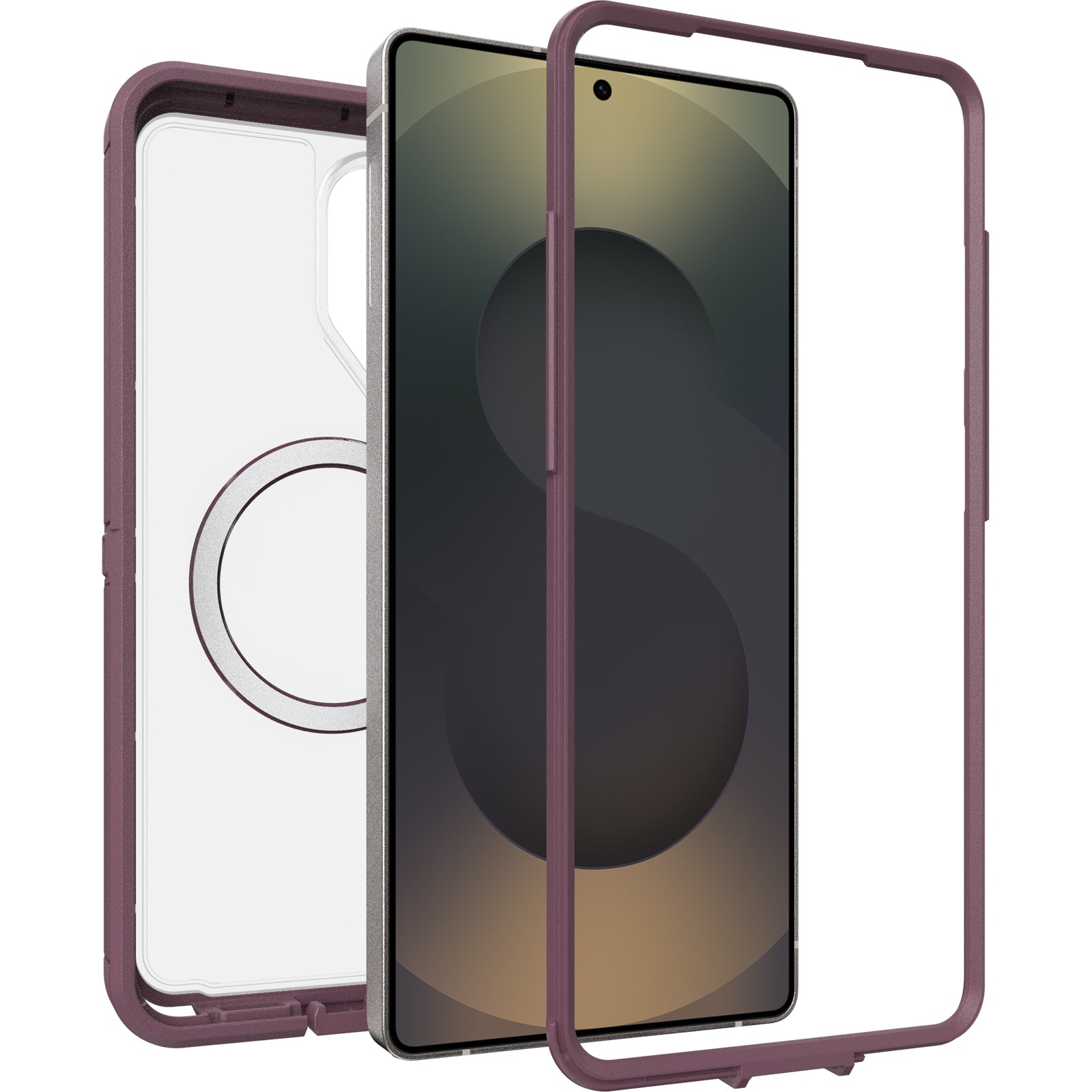 OtterBox Defender Pro XT Clear Samsung Galaxy S26 Ultra 5G (6.9") Case Dye Hard (Clear/Purple)-(77-000094),DROP+ 7X Military Standard,7 Years Warranty - Image 2