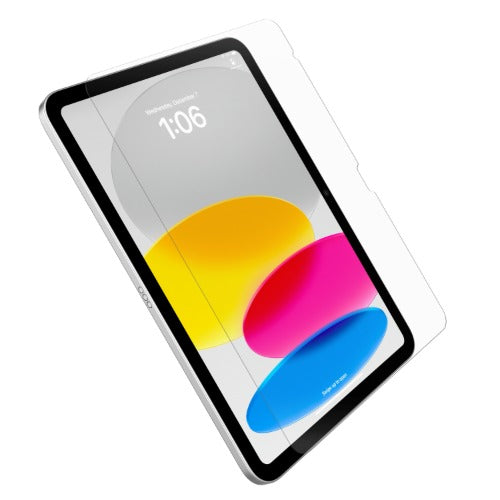 OtterBox Glass Apple iPad (10.9") (A16) (10th Gen) Screen Protector Clear - (77-000750 ) 9H Hardness,2 Years Warranty - Image 1