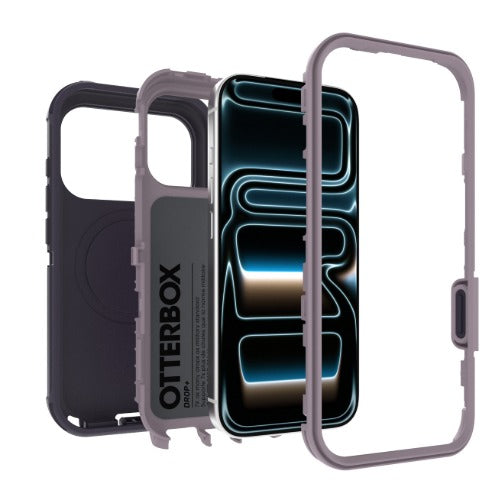 OtterBox Defender Pro MagSafe Apple iPhone 18 Pro / iPhone 17 Pro (6.3") Case - Purple (77-000955), Camera Control, Raised Edges, 7 Years Warranty - Image 2