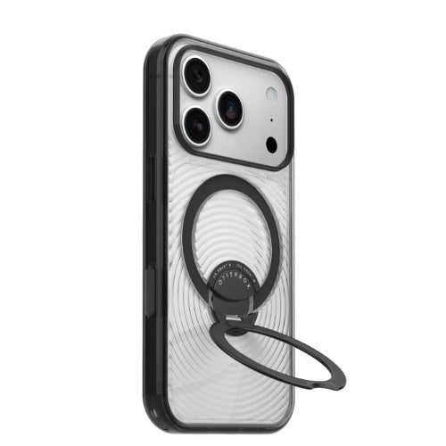 OtterBox Symmetry Stand MagSafe Apple iPhone 18 Pro Max / iPhone 17 Pro Max (6.9") Case (Clear/Black) - (77-001221), Camera Control,7 Years Warranty - Image 2
