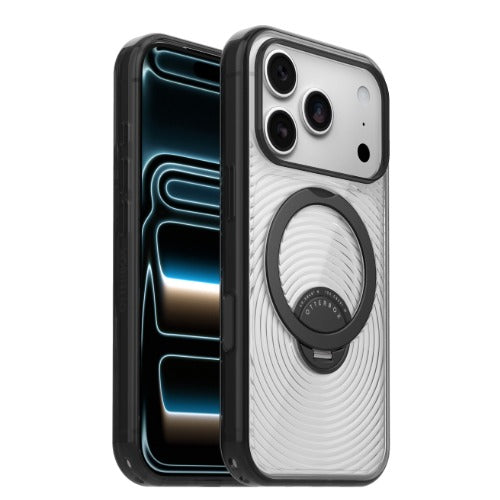 OtterBox Symmetry Stand MagSafe Apple iPhone 18 Pro Max / iPhone 17 Pro Max (6.9") Case (Clear/Black) - (77-001221), Camera Control,7 Years Warranty - Image 5