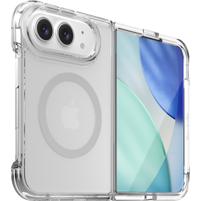 OtterBox Lumen Clear Apple iPhone Duo (7.6") Case Clear (77-001254), Drop+ Military Standard, Raised Edges, 7 Years Warranty - Image 2