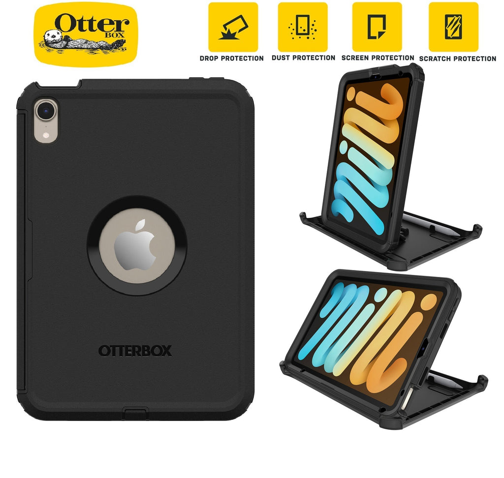 OtterBox Defender Apple iPad Mini (8.3") (A17 Pro) (7th Gen) / iPad Mini (8.3") (6th Gen) Case Black -No Retail Packaging-(77-87478),7 Years Warranty - Image 5
