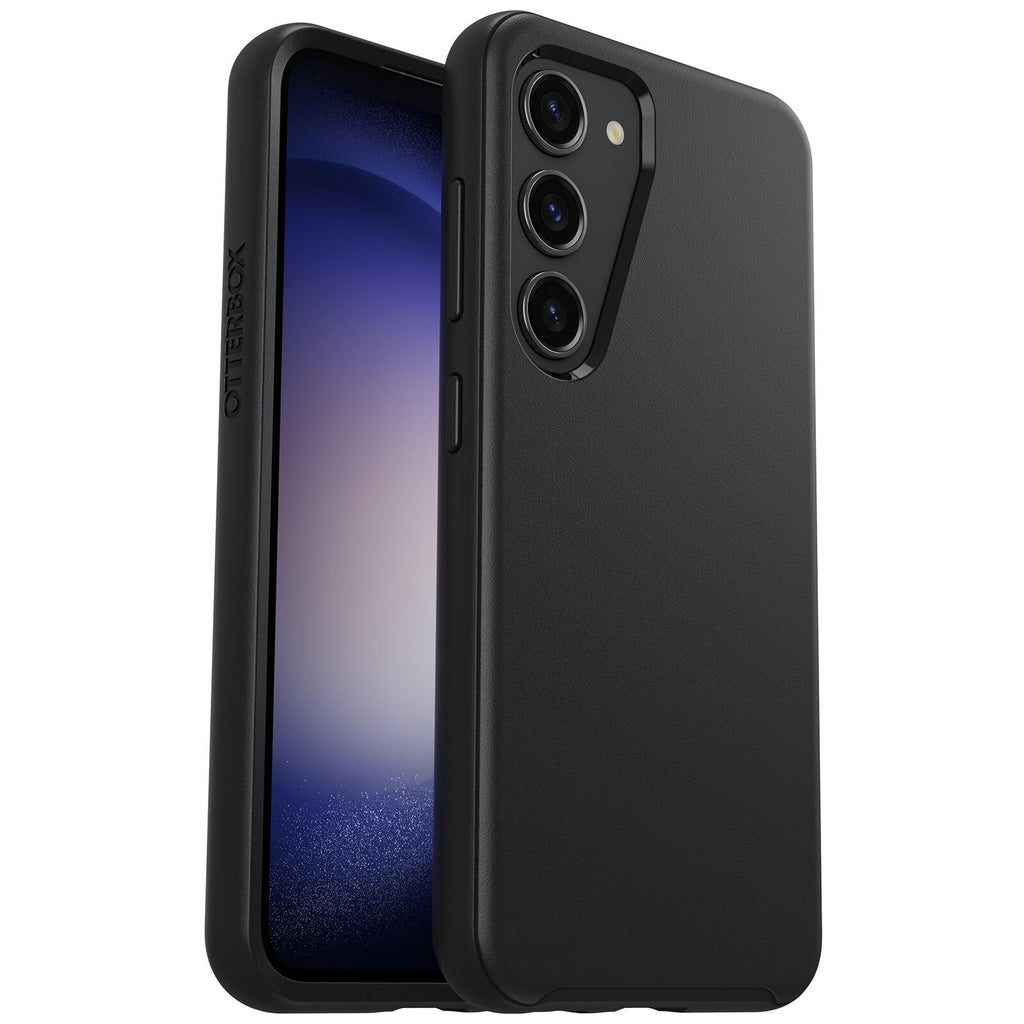 OtterBox Symmetry Samsung Galaxy S23 5G (6.1") Case Black - (77-91135), Antimicrobial, DROP+ 3X Military Standard, Raised Edges, 7 Years Warranty - Image 5