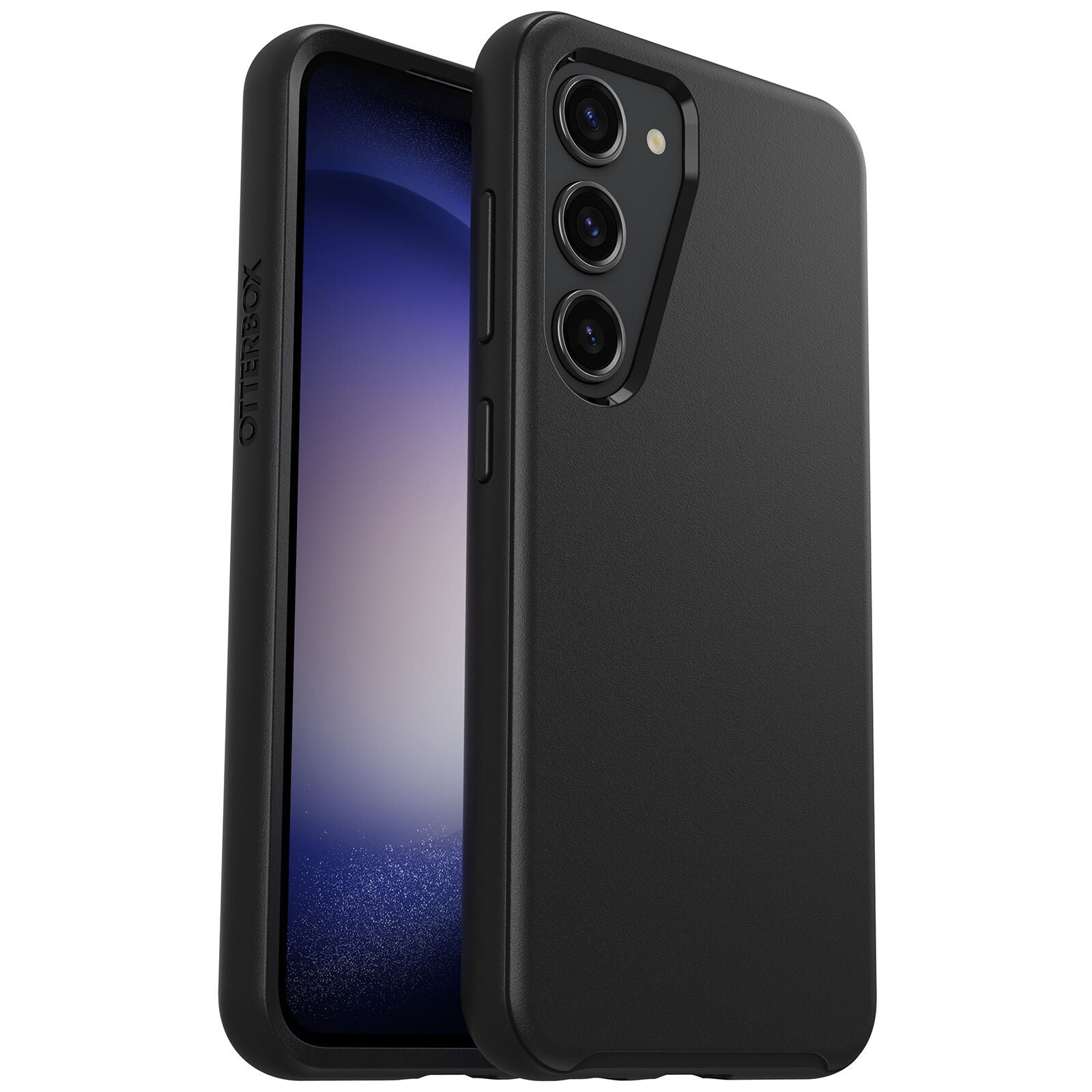 OtterBox Symmetry Samsung Galaxy S23 5G (6.1") Case Black - (77-91135), Antimicrobial, DROP+ 3X Military Standard, Raised Edges, 7 Years Warranty - Image 5