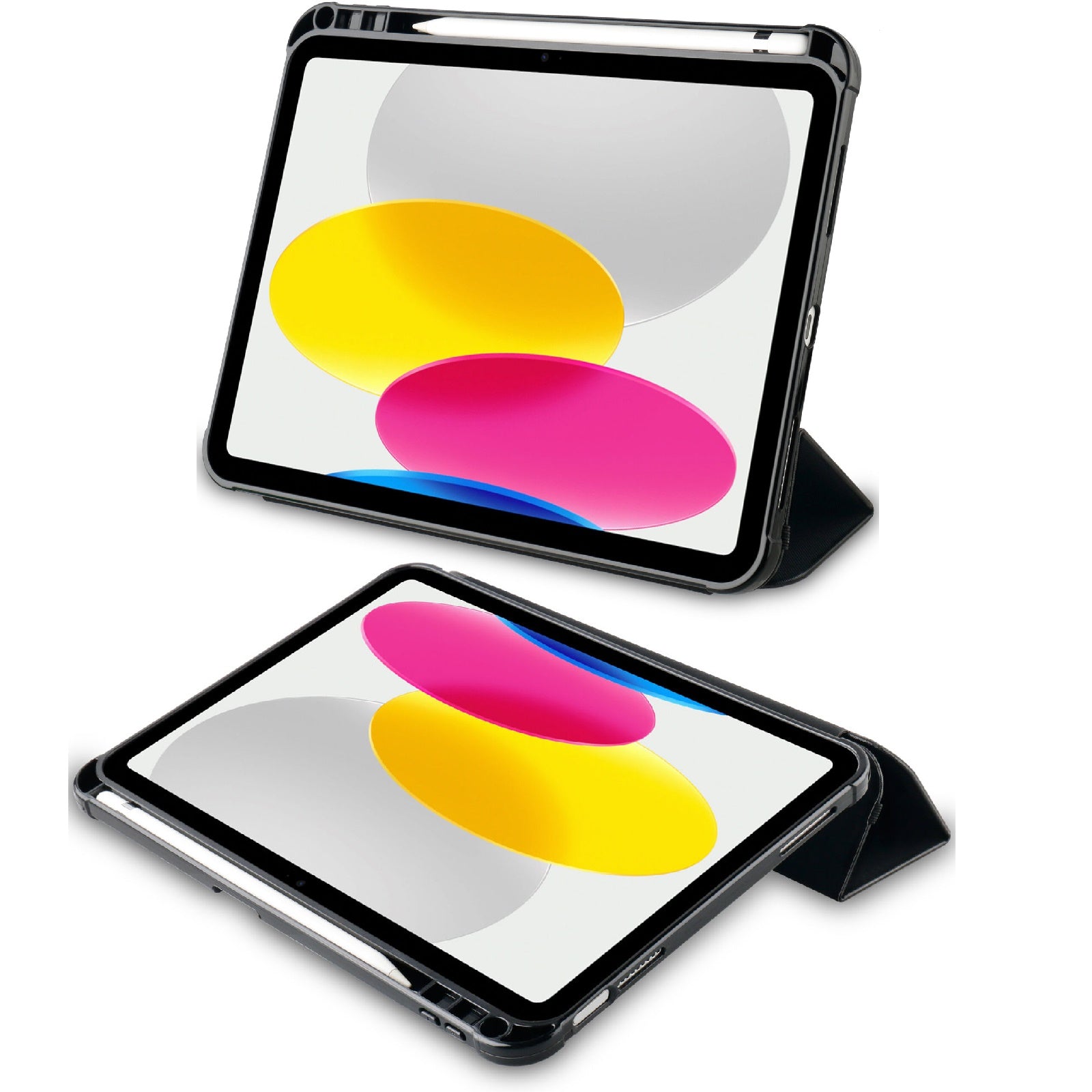 OtterBox React Folio Apple iPad (11") (A16) (11th Gen) / iPad (10.9") (10th Gen) Case Black -No Retail Packaging- (77-92191),7 Years Warranty - Image 3
