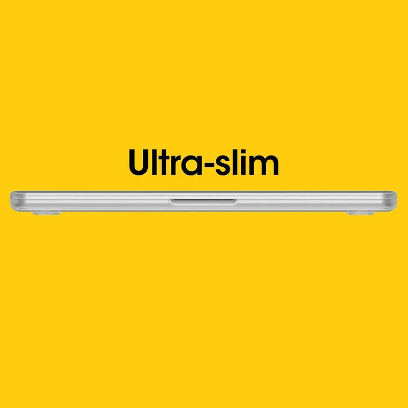 OtterBox Lumen Apple MacBook Air (13") (M4/M3/M2) (5th/4th/3rd) Case - Clear (77-92400), Lightweight, Drop+ 3X Military Standard, 7 Years Warranty - Image 4