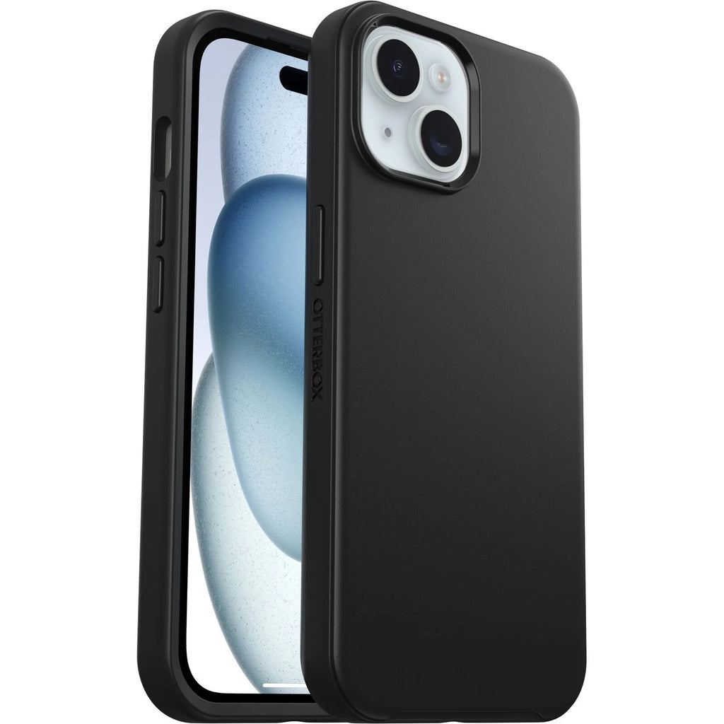 OtterBox Symmetry MagSafe Apple iPhone 17e /  iPhone 16e / iPhone 15 / iPhone 14 / iPhone 13 (6.1") Case Black - (77-92928) , 7 Years Warranty - Image 1