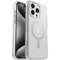 OtterBox Symmetry+ MagSafe Apple iPhone 15 Pro Max (6.7") Case Clear - (77-93081), Antimicrobial, DROP+ 3X Military Standard, 7 Years Warranty - Image 5