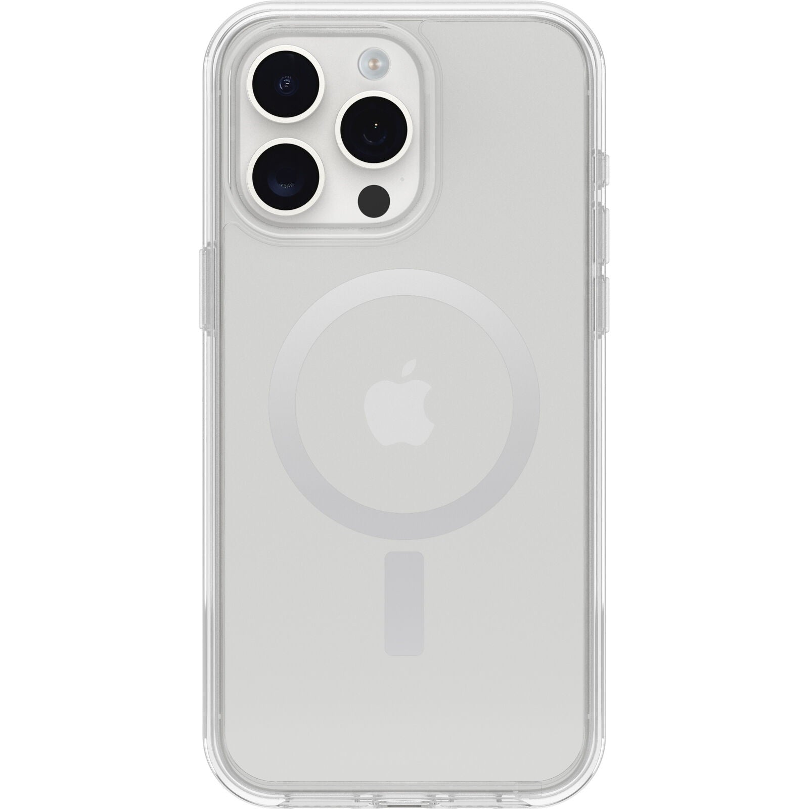 OtterBox Symmetry+ MagSafe Apple iPhone 15 Pro Max (6.7") Case Clear - (77-93081), Antimicrobial, DROP+ 3X Military Standard, 7 Years Warranty - Image 2
