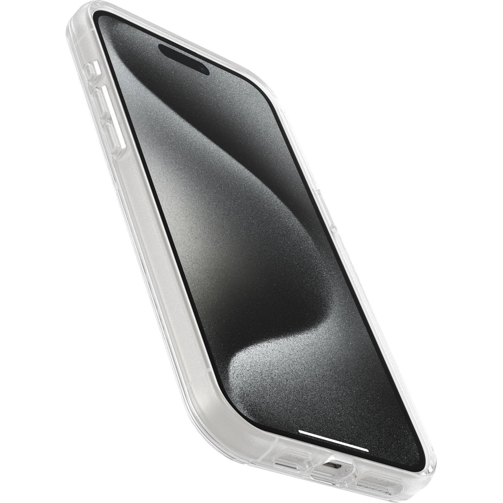 OtterBox Symmetry+ MagSafe Apple iPhone 15 Pro Max (6.7") Case Clear - (77-93081), Antimicrobial, DROP+ 3X Military Standard, 7 Years Warranty - Image 3