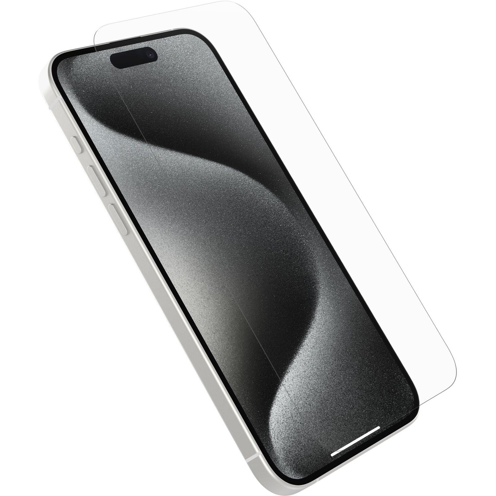 OtterBox Glass Apple iPhone 15 Pro Max (6.7") Screen Protector Clear - (77-93931), Drop Protection, Anti-Scratch, Flawless Touch,2 Years Warranty - Image 1
