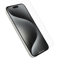 OtterBox Premium Glass Antimicrobial Apple iPhone 15 Pro Max (6.7") Screen Protector Clear - (77-93960), DROP+ 3ft Protection,2 Years Warranty - Image 5