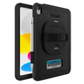 OtterBox Rugged Defender Apple iPad (11") (A16) (11th Gen) / iPad (10.9") (10th Gen) Kickstand & Handstrap Case -Black -No Retail Packaging-(77-95020) - Image 1
