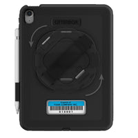 OtterBox Rugged Defender Apple iPad (11") (A16) (11th Gen) / iPad (10.9") (10th Gen) Kickstand & Handstrap Case -Black -No Retail Packaging-(77-95020) - Image 2