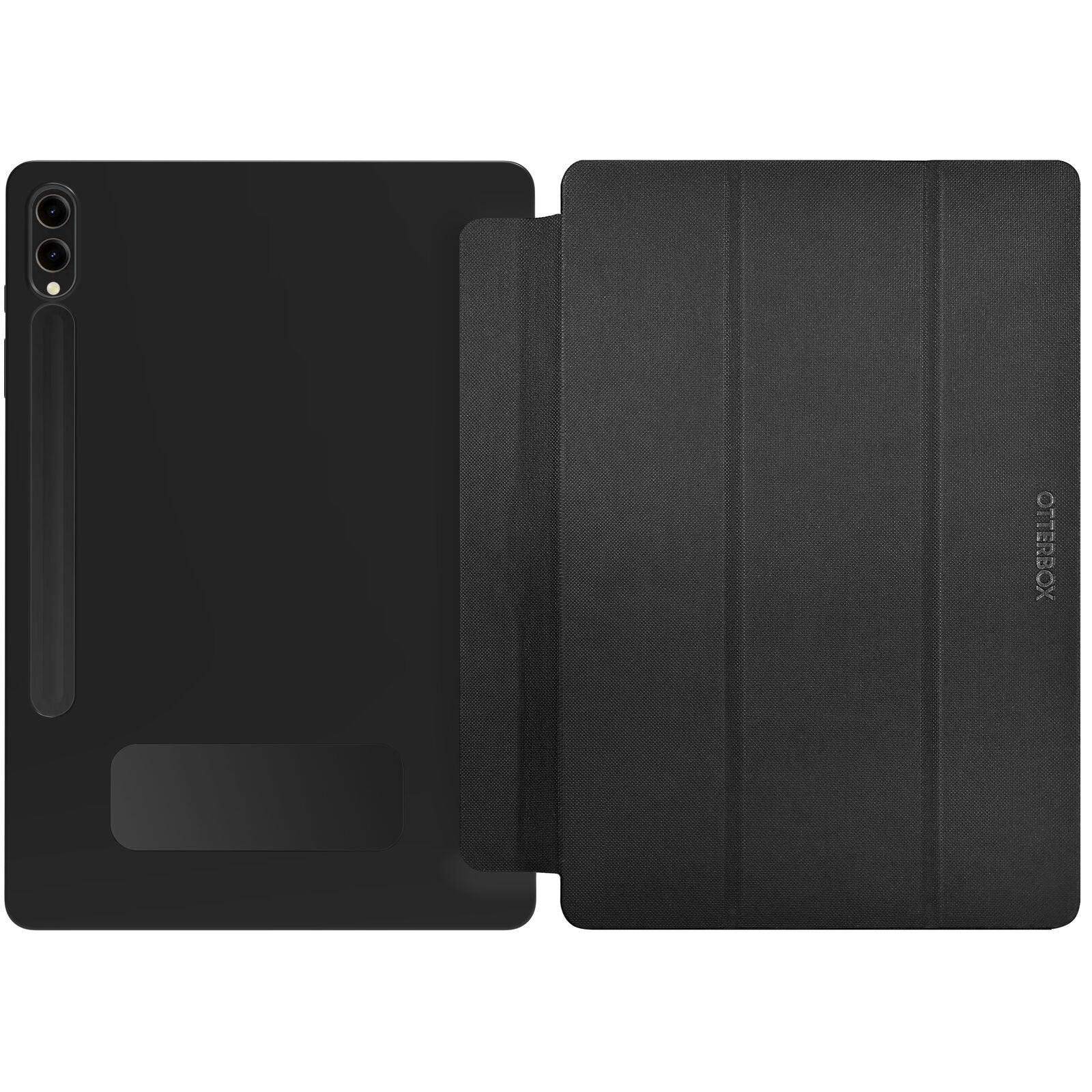 OtterBox React Folio Samsung Galaxy Tab S10+/ Tab S9+ (12.4") Case Black - (77-95124),DROP+ Military Standard,Raised Edges,7 Years Warranty - Image 4
