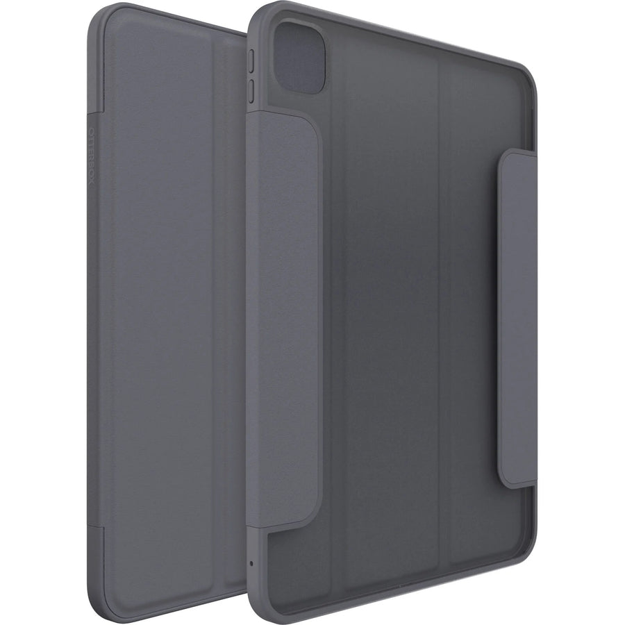 OtterBox Symmetry Folio Apple iPad Pro (11") (M5/M4) (6th/5th Gen) Case Thunderstorm (Clear/Dark Grey) - (77-95257), 7 Years Warranty