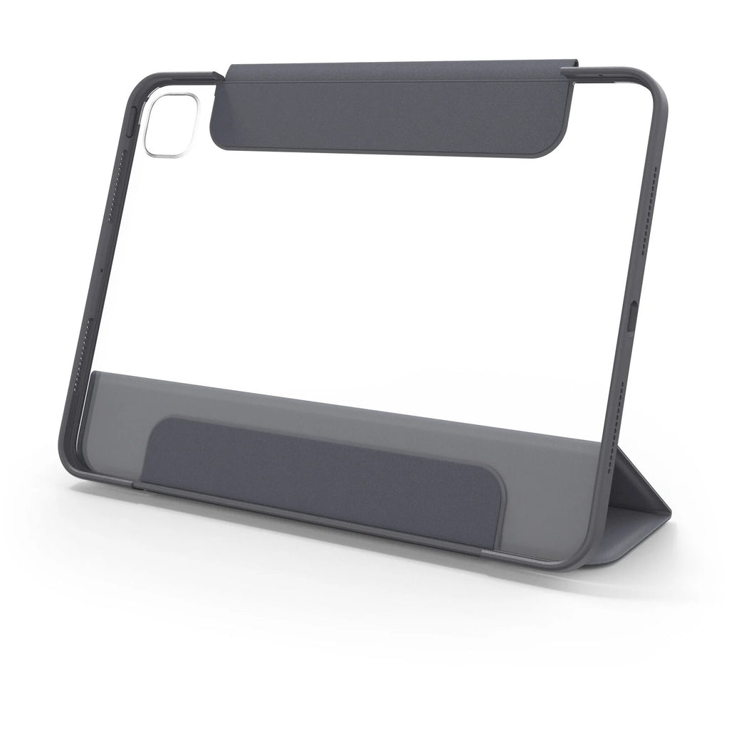 OtterBox Symmetry Folio Apple iPad Pro (11") (M5/M4) (6th/5th Gen) Case Thunderstorm (Clear/Dark Grey) - (77-95257), 7 Years Warranty - Image 2