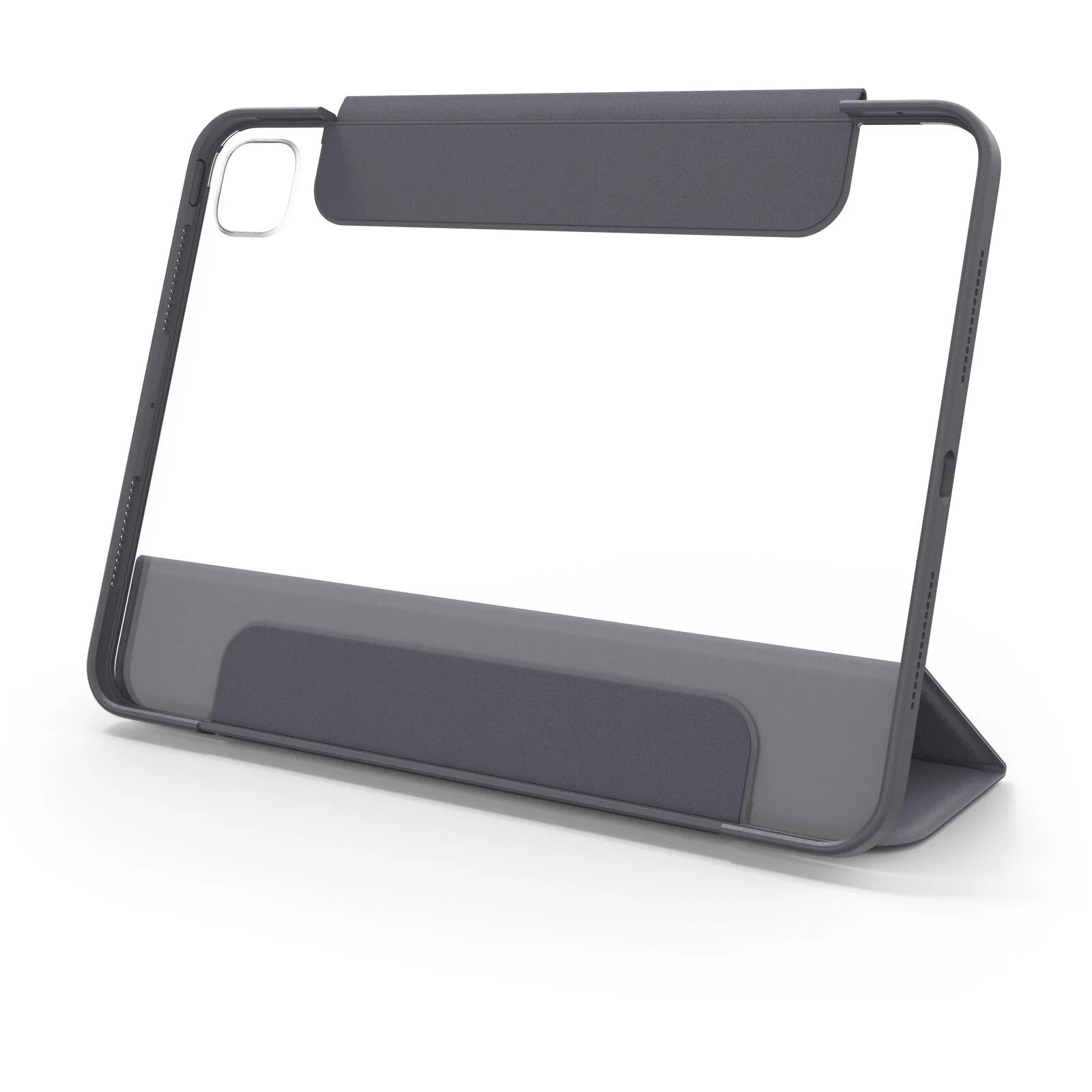 OtterBox Symmetry Folio Apple iPad Pro (11") (M5/M4) (6th/5th Gen) Case Thunderstorm (Clear/Dark Grey) - (77-95257), 7 Years Warranty - Image 2
