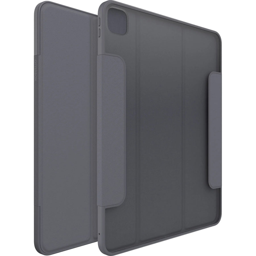 OtterBox Symmetry Folio Apple iPad Pro (13") (M5/M4) (8th/7th Gen) Case Thunderstorm (Clear/Dark Grey) - (77-95261), 7 Years Warranty