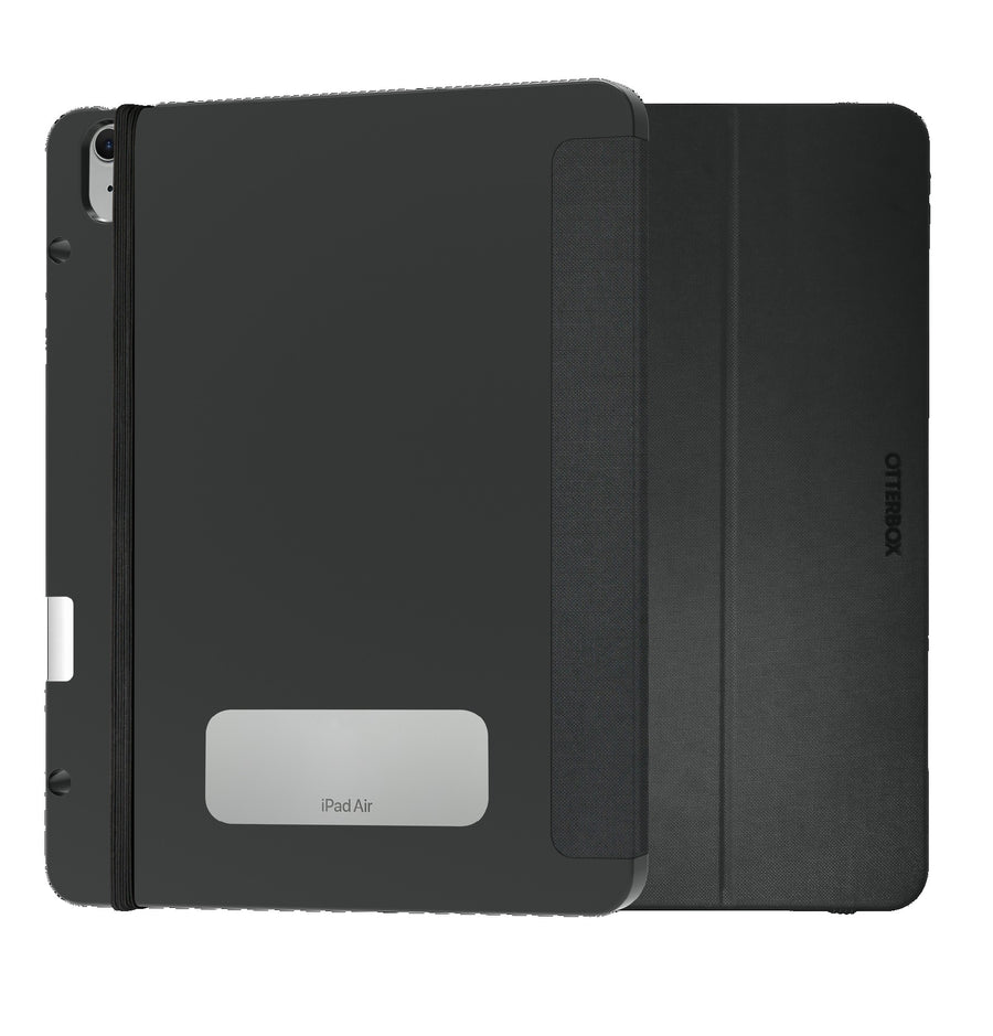 OtterBox React Folio Apple iPad Air (13") (M4/M3/M2) (8th/7th/6th Gen) Case Black - (77-95351),DROP+ Military Standard,7 Years Warranty