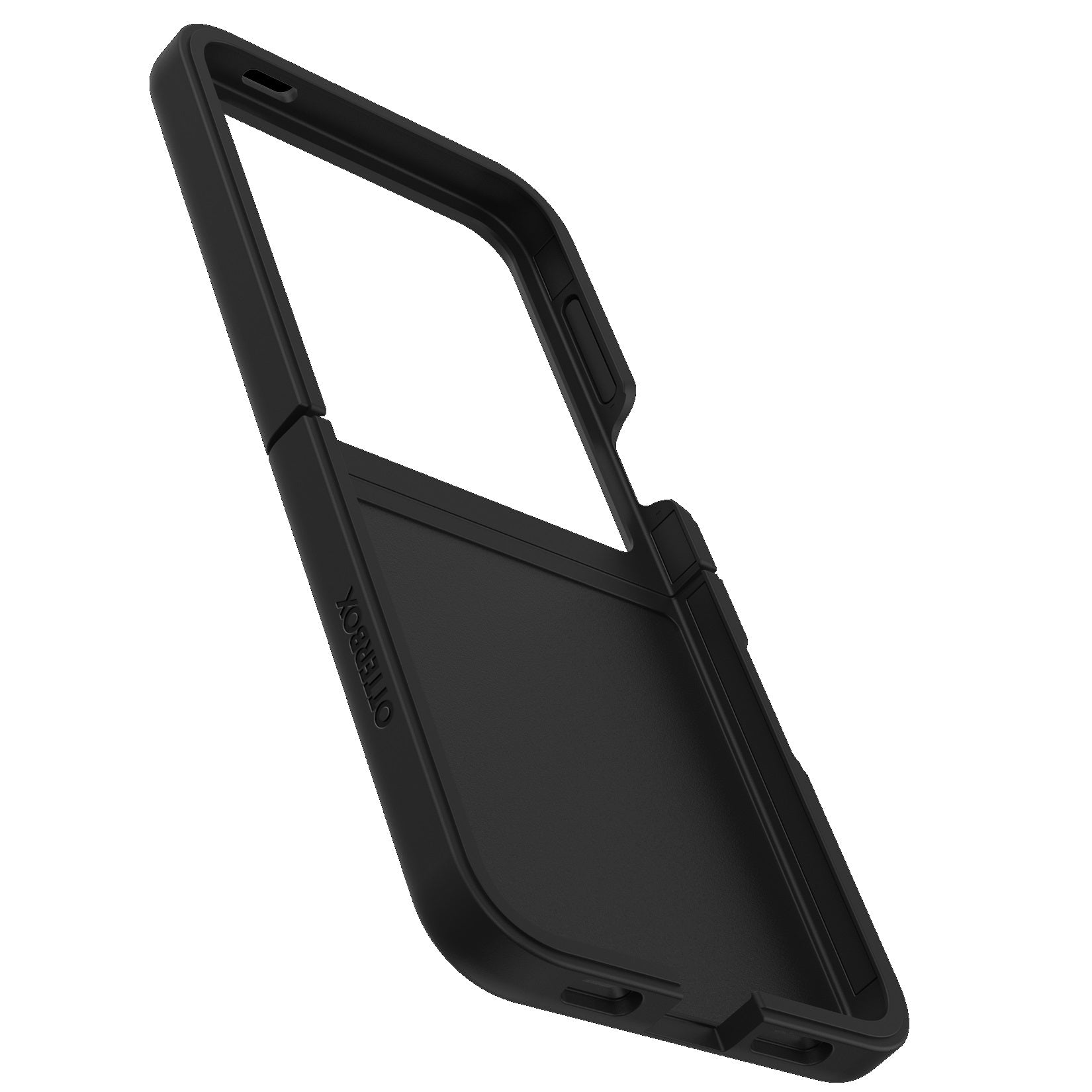 OtterBox Thin Flex Samsung Galaxy Z Flip7 FE 5G / Z Flip6 5G (6.7") Case Black - (77-95816), Antimicrobial, DROP+ Military Standard, 7 Years Warranty - Image 3