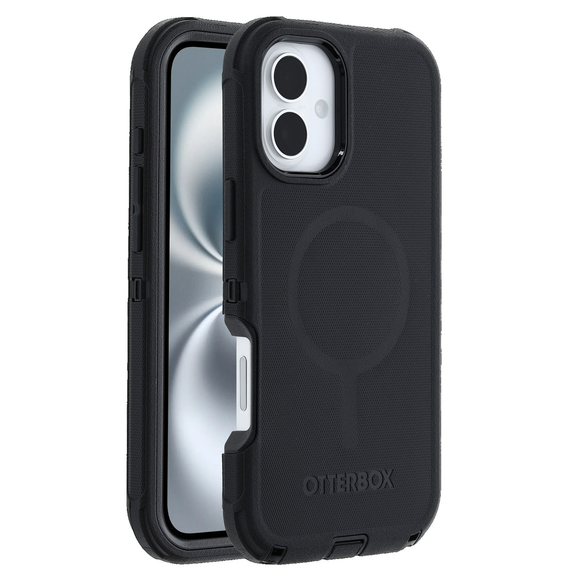 OtterBox Defender MagSafe Apple iPhone 16 (6.1") Case Black - (77-95961), DROP+ 7X Military Standard,Tri-Layer,Port Covers, 7 Years Warranty - Image 5