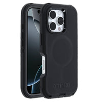 OtterBox Defender MagSafe Apple iPhone 16 Pro (6.3") Case Black - (77-95975), DROP+ 7X Military Standard, Tri-Layer, Port Covers, 7 Years Warranty - Image 5