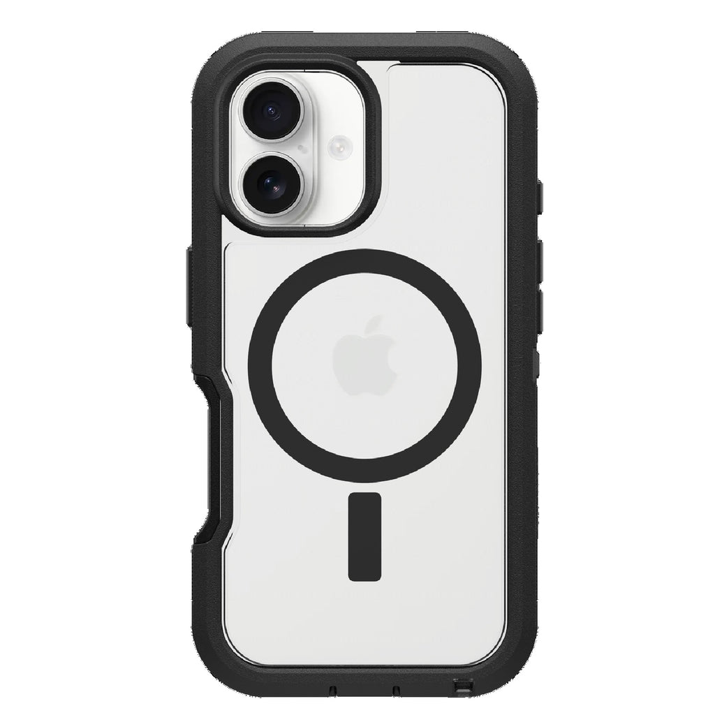 OtterBox Defender XT MagSafe Apple iPhone 16 (6.1") Case Clear/Black - (77-96056), DROP+ 7X Military Standard, Rugged, 7 Years Warranty - Image 2