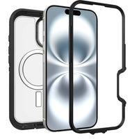 OtterBox Defender XT MagSafe Apple iPhone 16 (6.1") Case Clear/Black - (77-96056), DROP+ 7X Military Standard, Rugged, 7 Years Warranty - Image 3