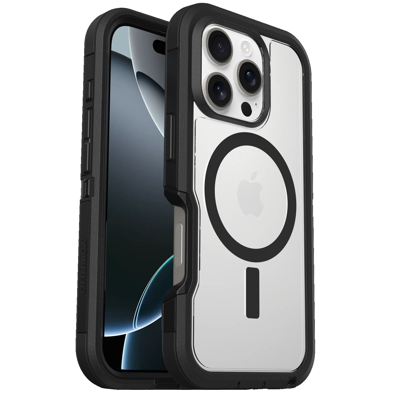 OtterBox Defender XT MagSafe Apple iPhone 16 Pro Max (6.9") Case Clear/Black - (77-96124), DROP+ 7X Military Standard,Multi-Layer, 7 Years Warranty - Image 1