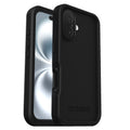 OtterBox FRE MagSafe Apple iPhone 16 (6.1") Case Black - (77-96144), DROP+ 5X Military Standard,2M IP68,Built-In Screen Protector, 7 Years Warranty - Image 1