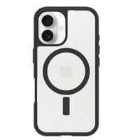 OtterBox React MagSafe Apple iPhone 16 Plus (6.7") Case Clear/Black-(77-96235),DROP+ Military Standard,Hard Case with Soft Grip Edges,7 Years Warranty - Image 2