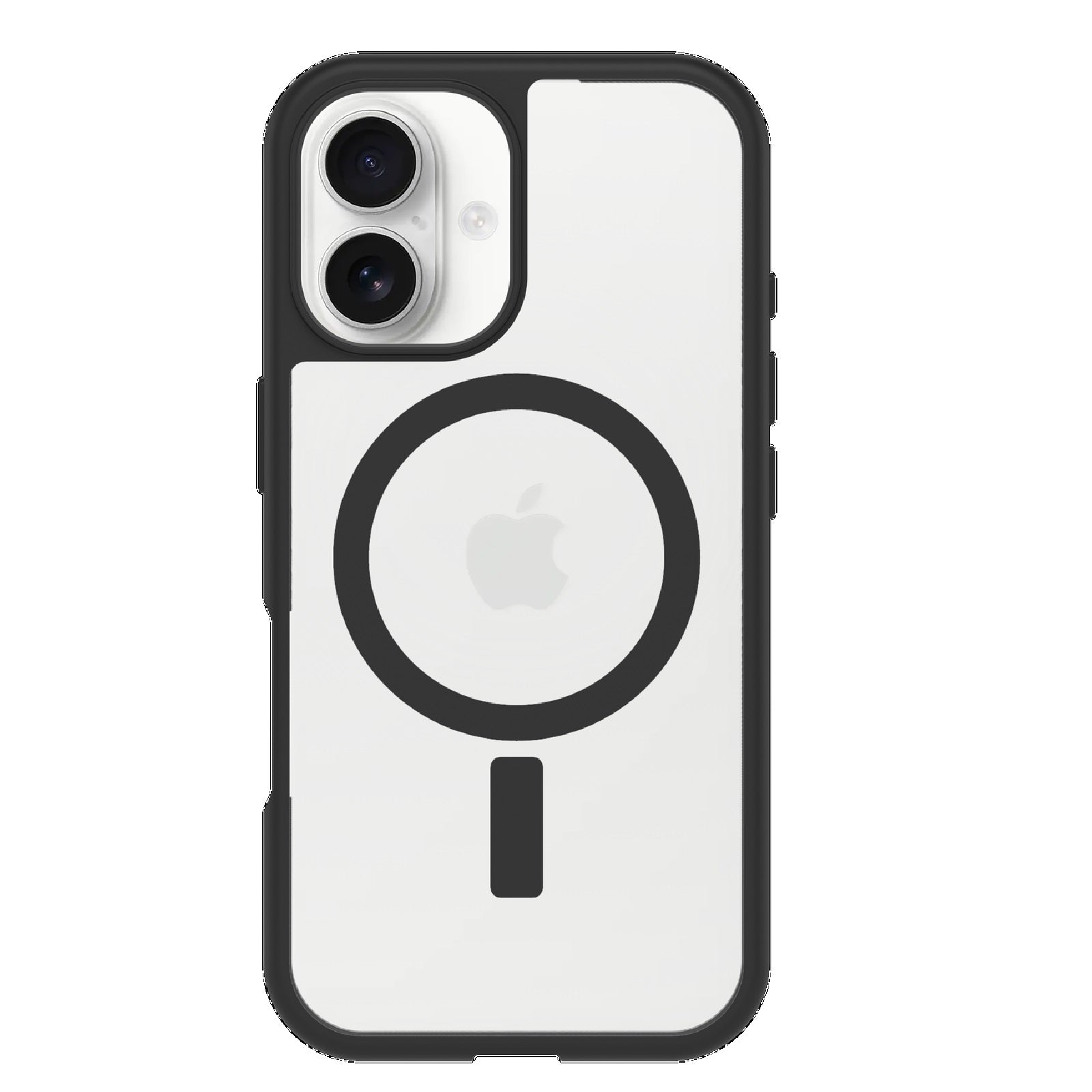 OtterBox React MagSafe Apple iPhone 16 Plus (6.7") Case Clear/Black-(77-96235),DROP+ Military Standard,Hard Case with Soft Grip Edges,7 Years Warranty - Image 2