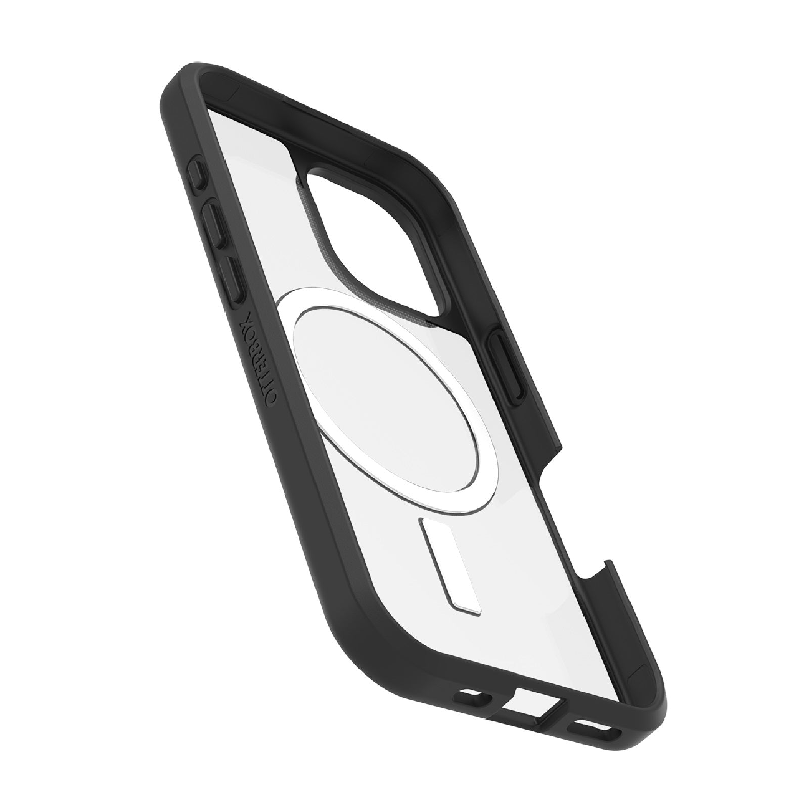 OtterBox React MagSafe Apple iPhone 16 Plus (6.7") Case Clear/Black-(77-96235),DROP+ Military Standard,Hard Case with Soft Grip Edges,7 Years Warranty - Image 4