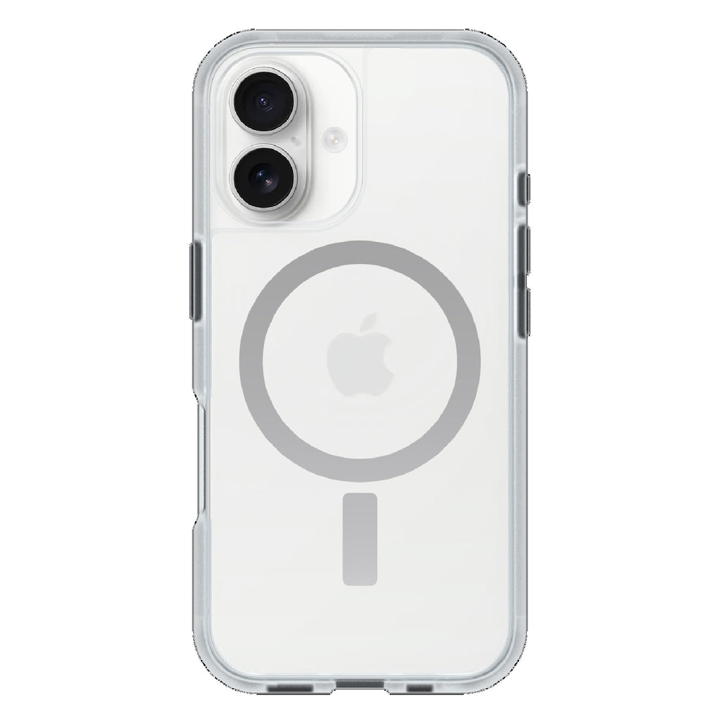 OtterBox React MagSafe Apple iPhone 16 (6.1") Case Clear - (77-96245),DROP+ Military Standard,Hard Case with Soft Grip Edges,7 Years Warranty - Image 2