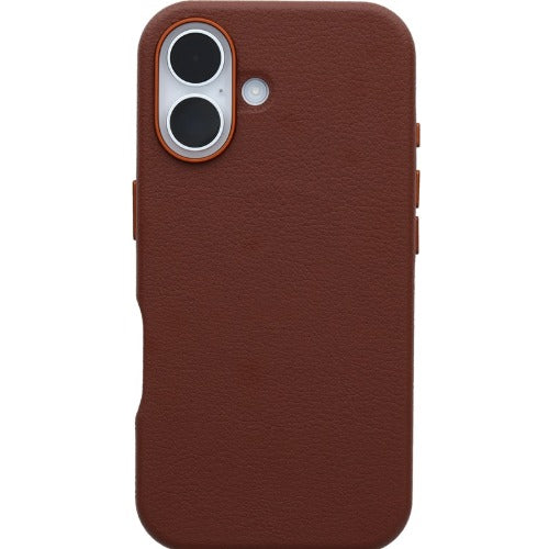 OtterBox Symmetry MagSafe Cactus Leather Apple iPhone 16 (6.1") Case Brown - (77-96305),DROP+ 3X Military Standard,Pocket friendly, 7 Years Warranty - Image 4